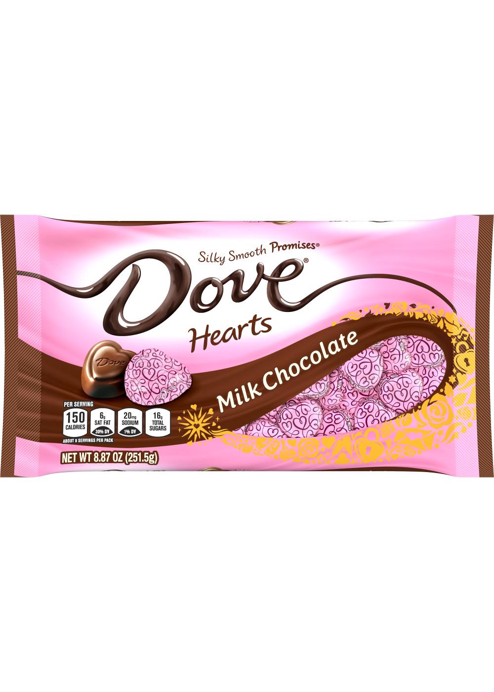 Dove Hearts Milk Chocolate Valentine's Candy; image 1 of 7