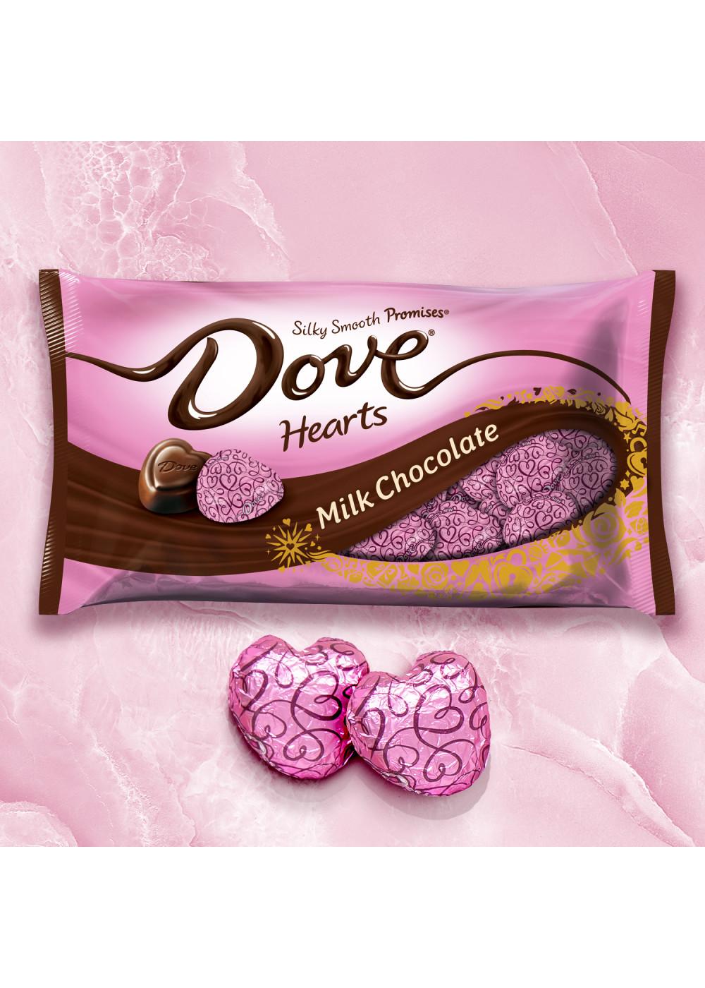 Dove Hearts Milk Chocolate Valentine's Candy; image 7 of 7