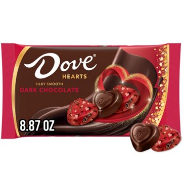 Dove Promises Dark Chocolate Valentine's Candy Hearts