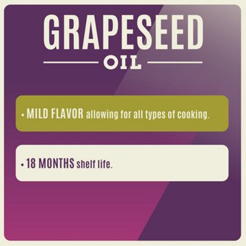H-E-B Grapeseed Oil, 34 oz