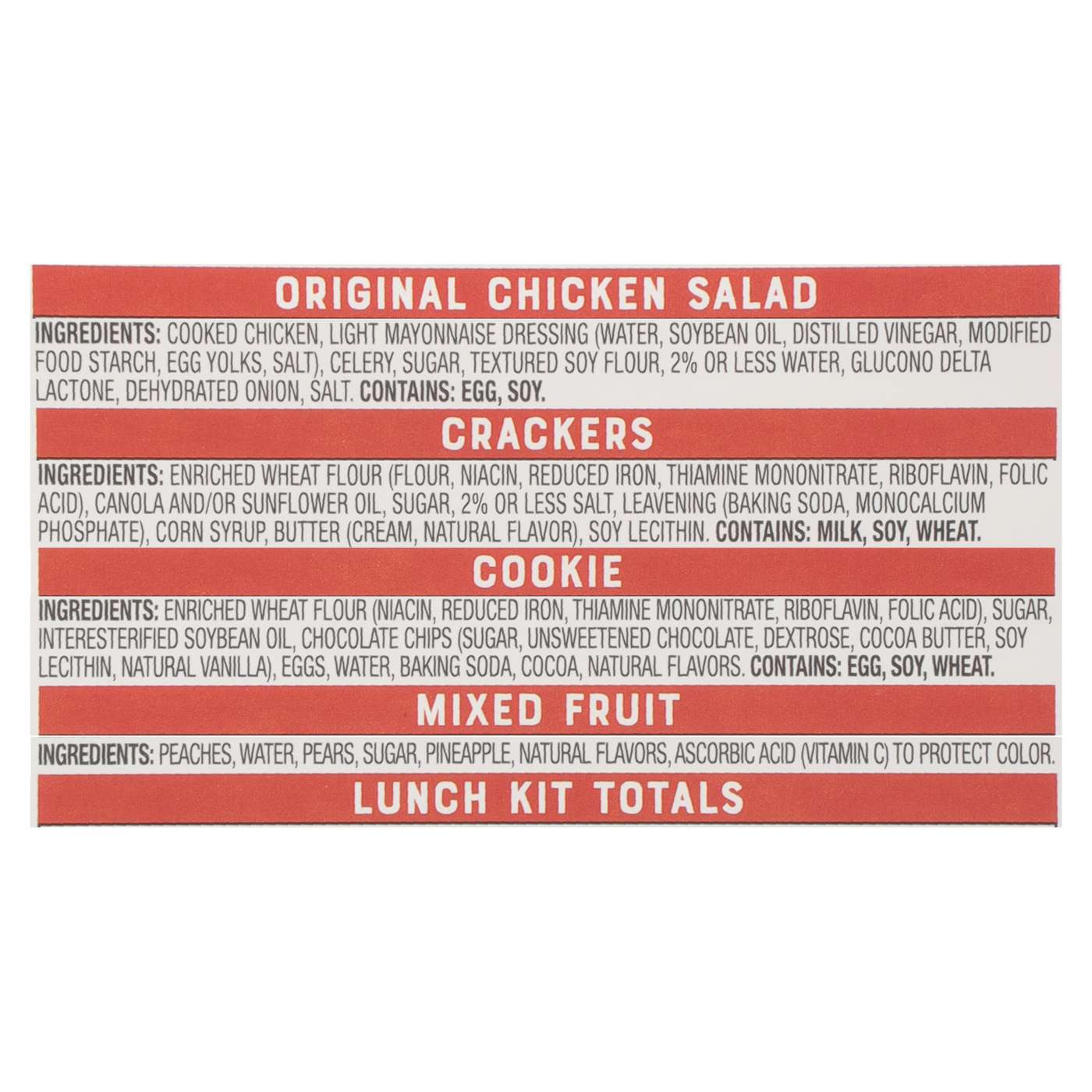 Bumble Bee Lunch on the Run Complete Chicken Salad Lunch Kit; image 4 of 4