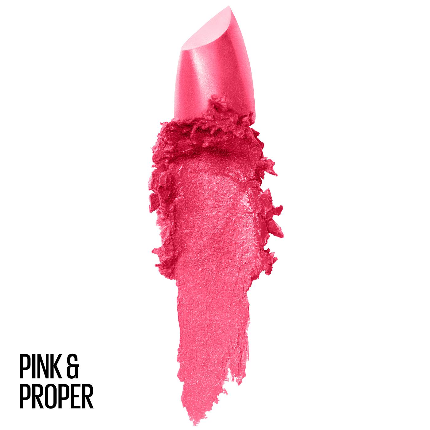 Maybelline Color Sensational Lipstick, Pink & Proper; image 2 of 2