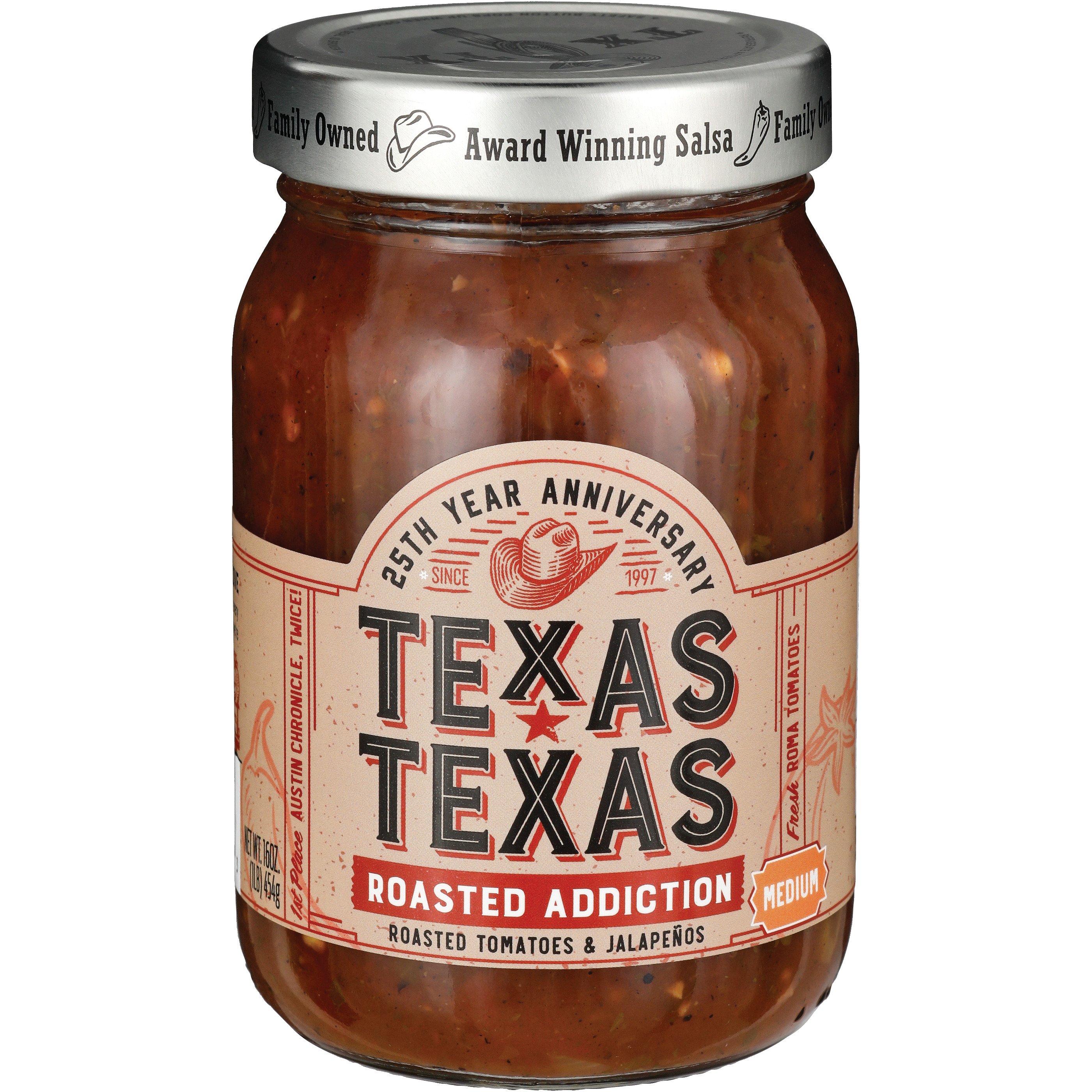 TexasTexas Medium Roasted Addiction Salsa Shop Salsa & Dip at HEB