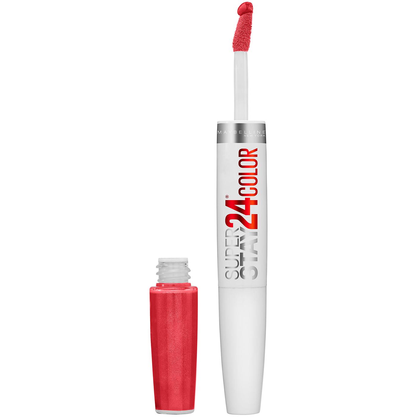 Maybelline Super Stay 24 2-Step Liquid Lipstick - Continuous Coral; image 3 of 3