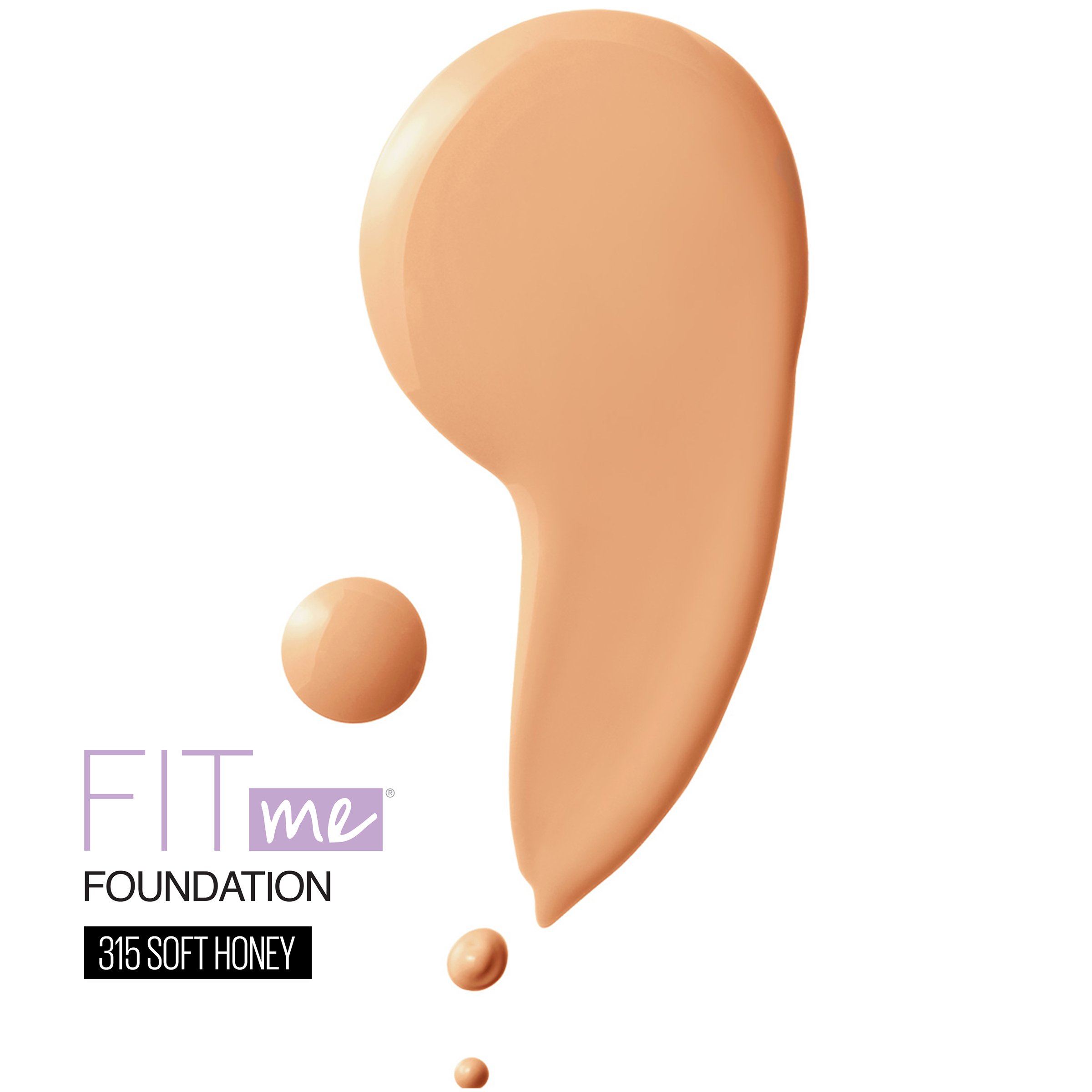 Maybelline Fit Me Dewy + Smooth Foundation - Soft Honey - Shop