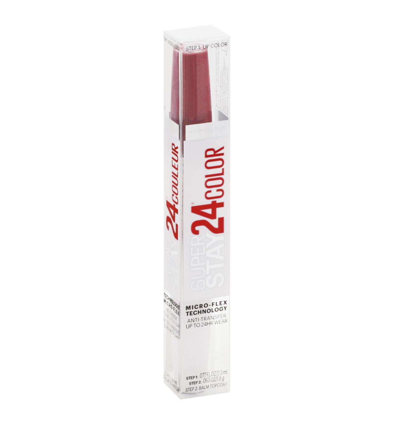 Maybelline Super Stay 24 2-Step Liquid Lipstick - Very Cranberry; image 1 of 3