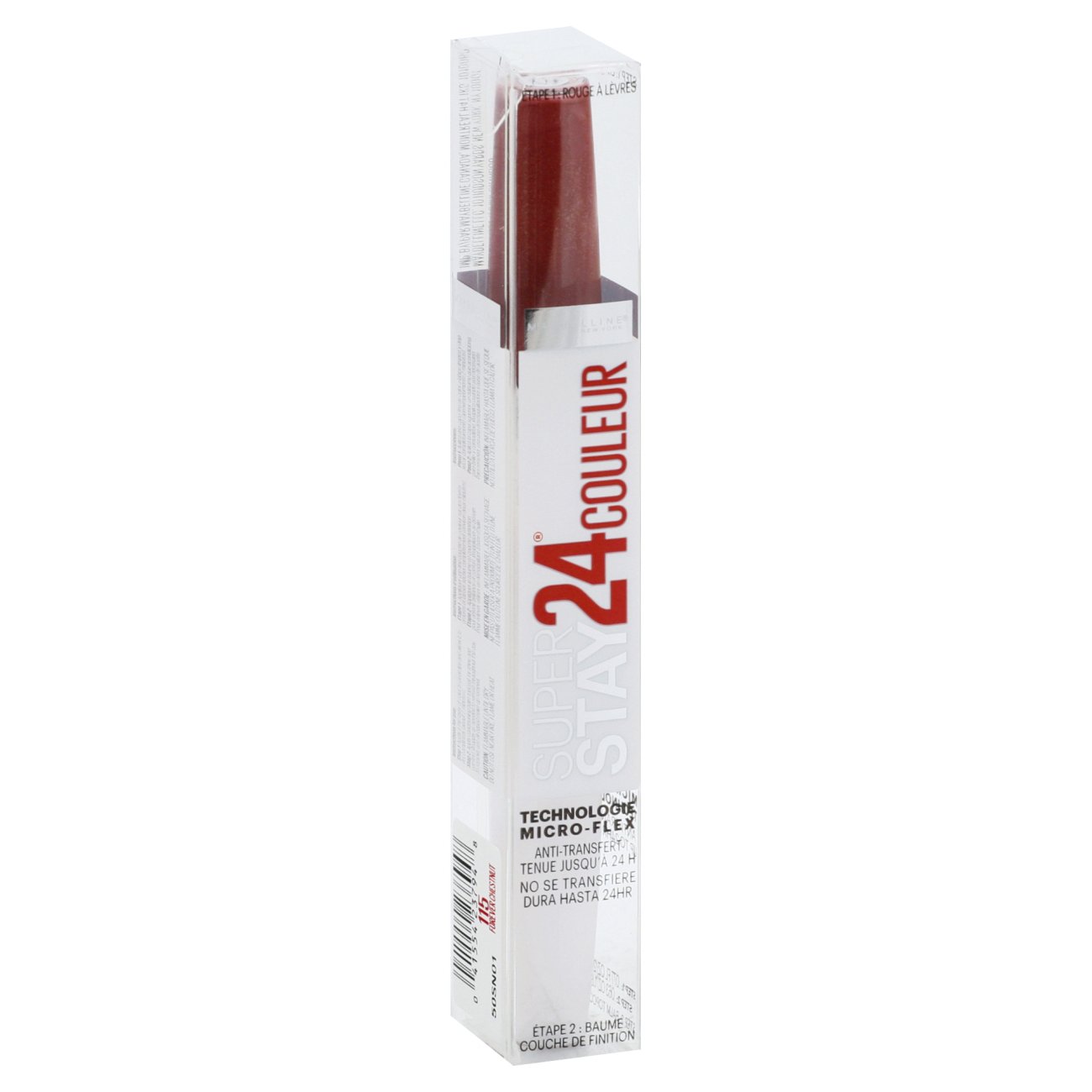 Maybelline Super Stay 24 2-Step Liquid Lipstick - Forever Chestnut ...
