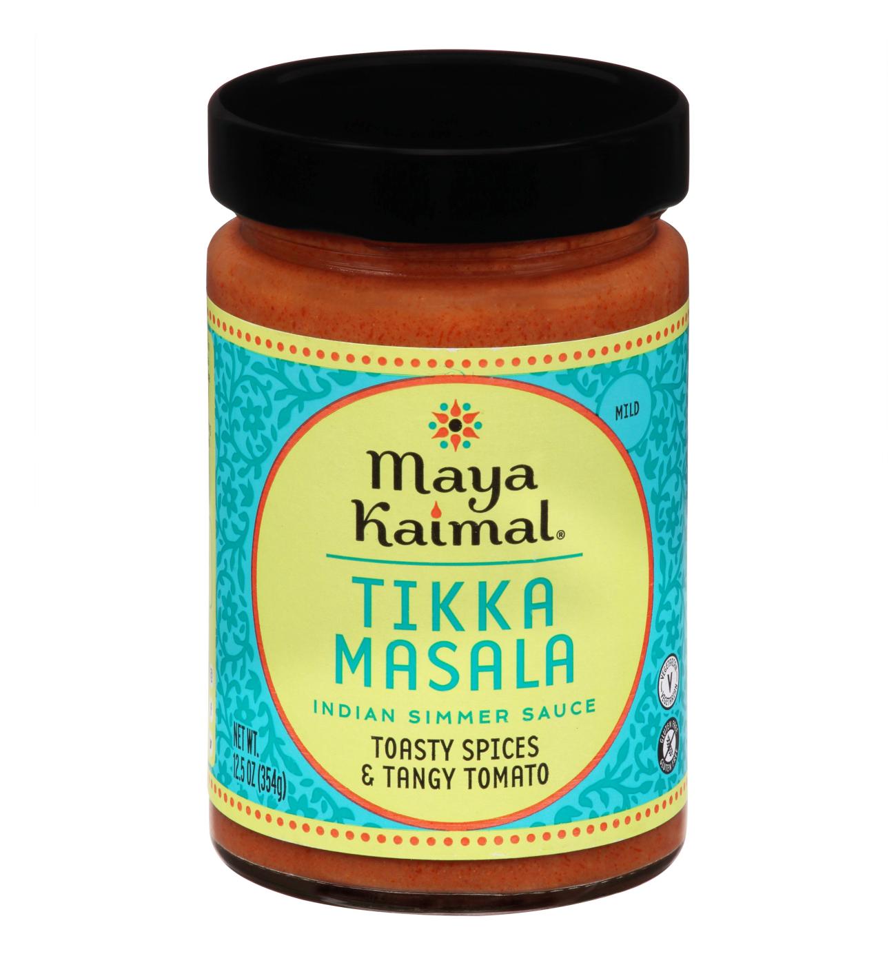 Maya Kaimal Mild Tikka Masala Indian Simmer Sauce; image 1 of 2
