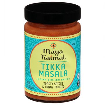 Maya Kaimal Mild Tikka Masala Indian Simmer Sauce, 12.5 oz