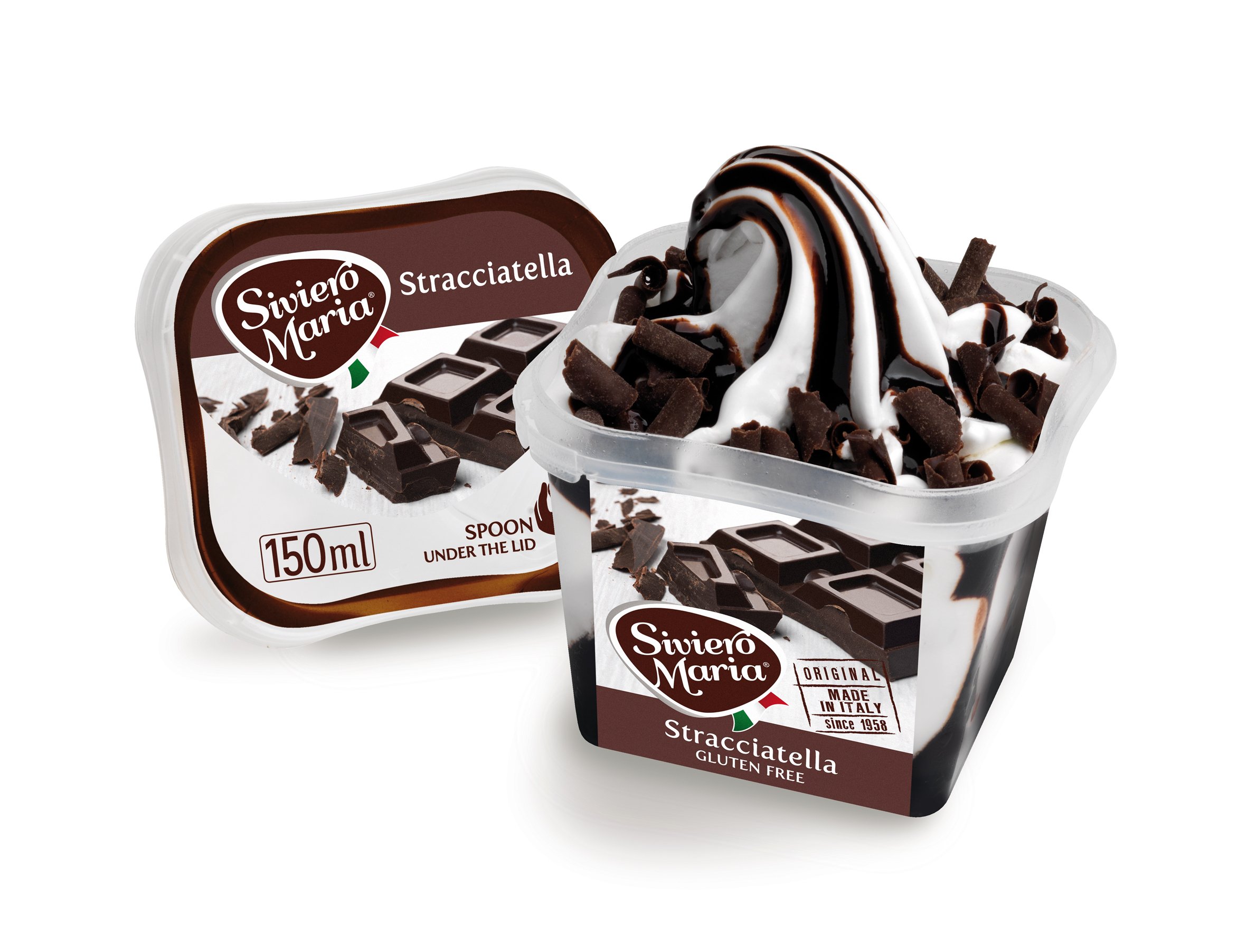 Siviero Maria Stracciatella Italian Gelato Shop Ice Cream at HEB