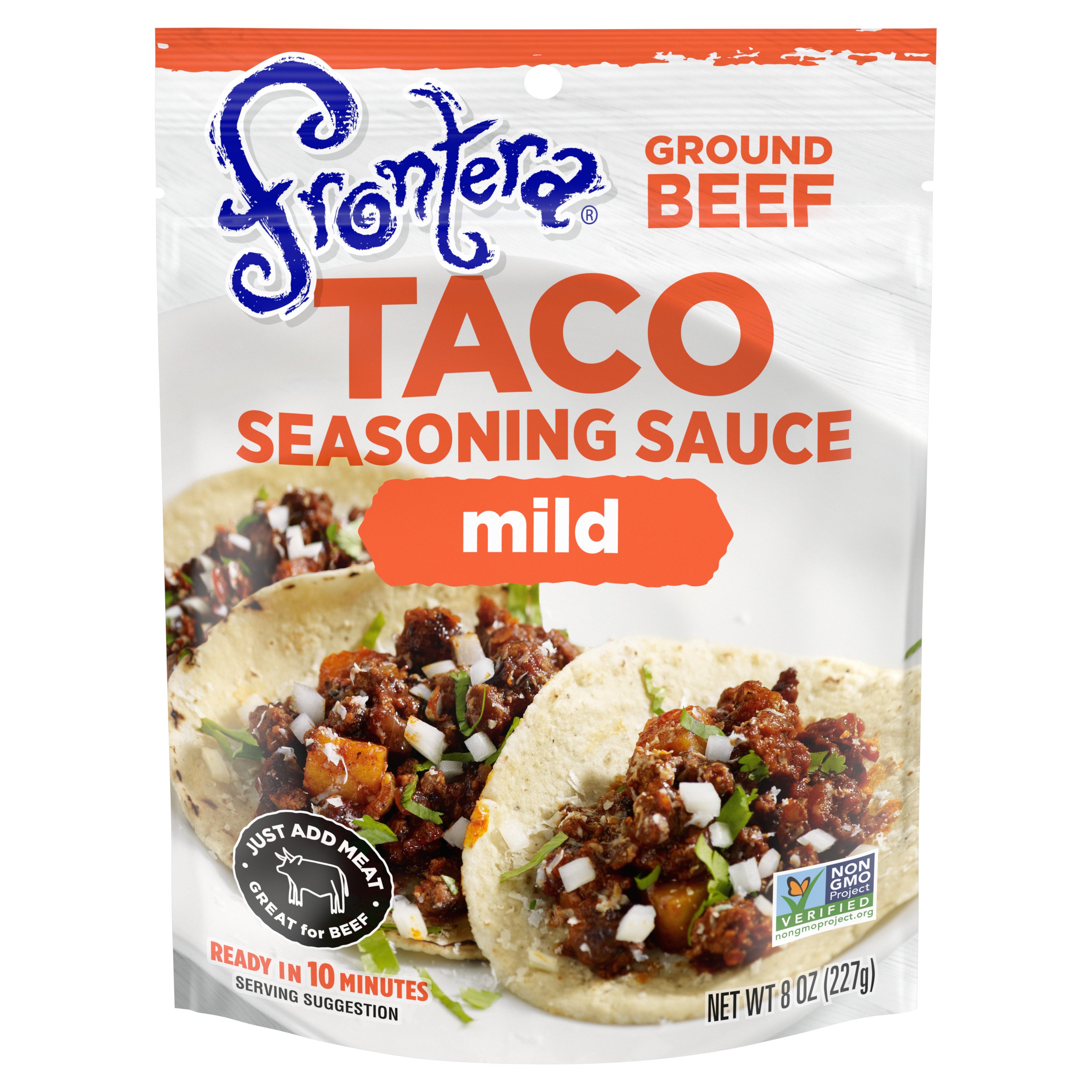 Frontera Mild Taco Seasoning Sauce With Fire Roasted Tomatoes Shop