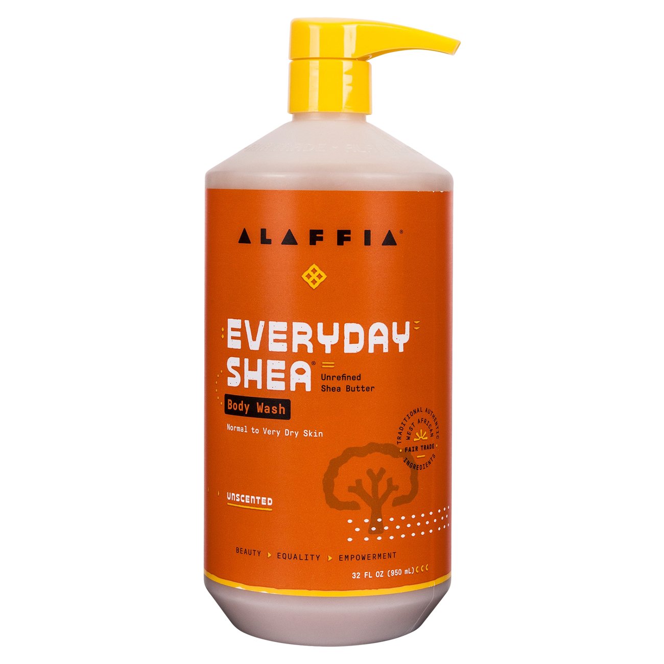 Alaffia Everyday Shea Moisturizing Body Wash Unscented Shop Body Wash