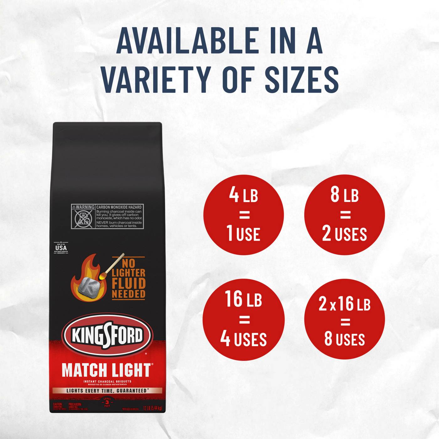 Kingsford Match Light Instant Charcoal Briquettes, BBQ Charcoal for Grilling; image 2 of 11
