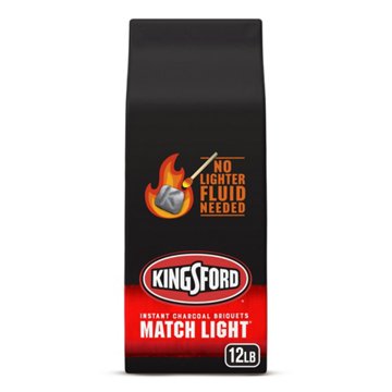 Kingsford Match Light Instant Charcoal Briquets, 12 lb