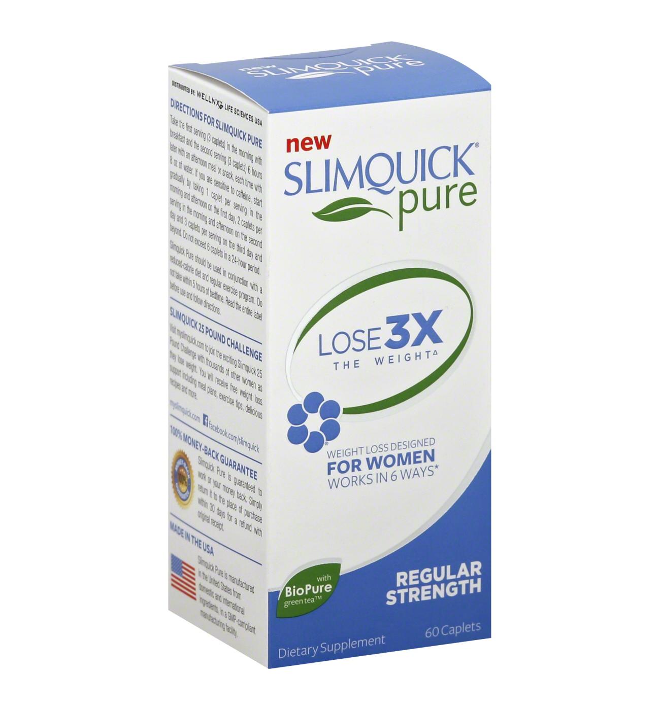 SlimQuick Ultra Fat Burner Caplets; image 2 of 2