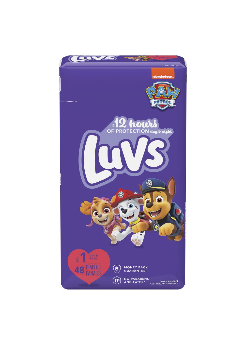 Luvs Diapers Size 1; image 2 of 9