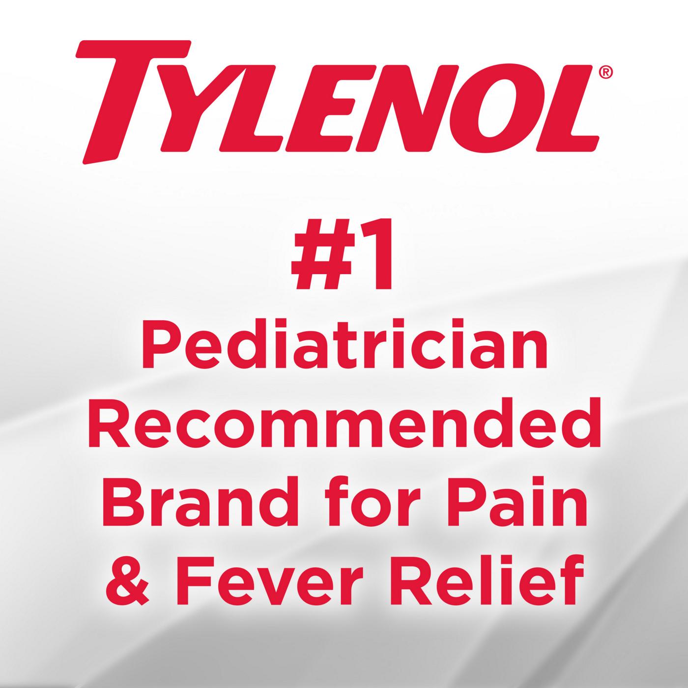 Children's Tylenol Oral Suspension, Grape; image 4 of 5
