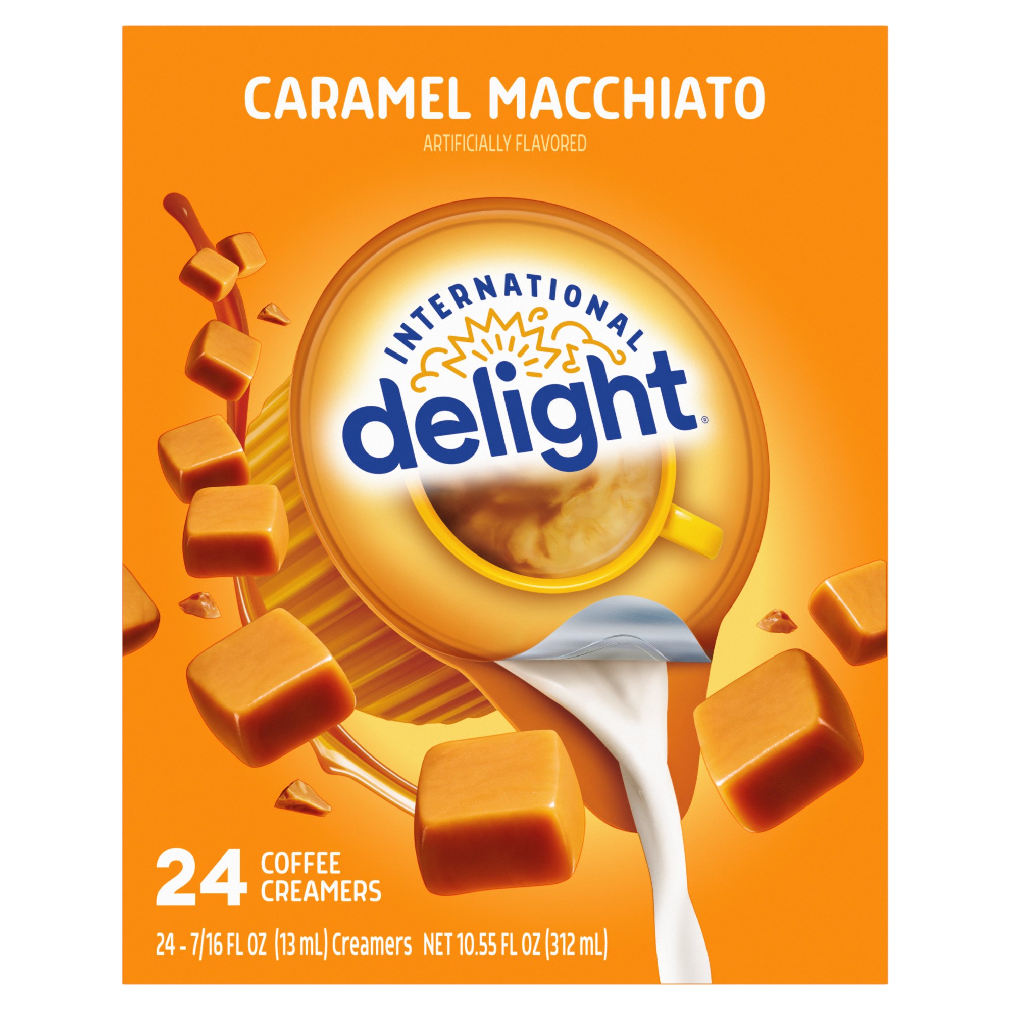 International Delight Caramel Macchiato Coffee Creamer Singles Shop