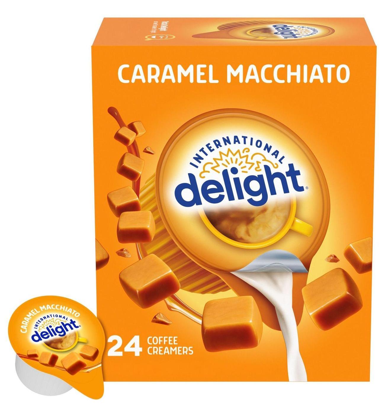 International Delight Caramel Macchiato Coffee Creamer Singles; image 1 of 10