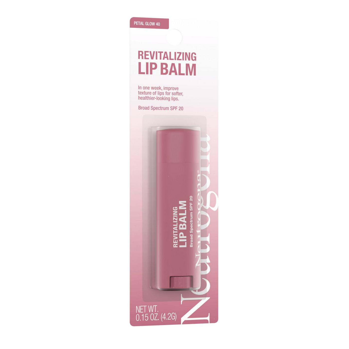 Neutrogena Revitalizing SPF 20 Tinted Lip Balm - Petal Glow; image 3 of 3