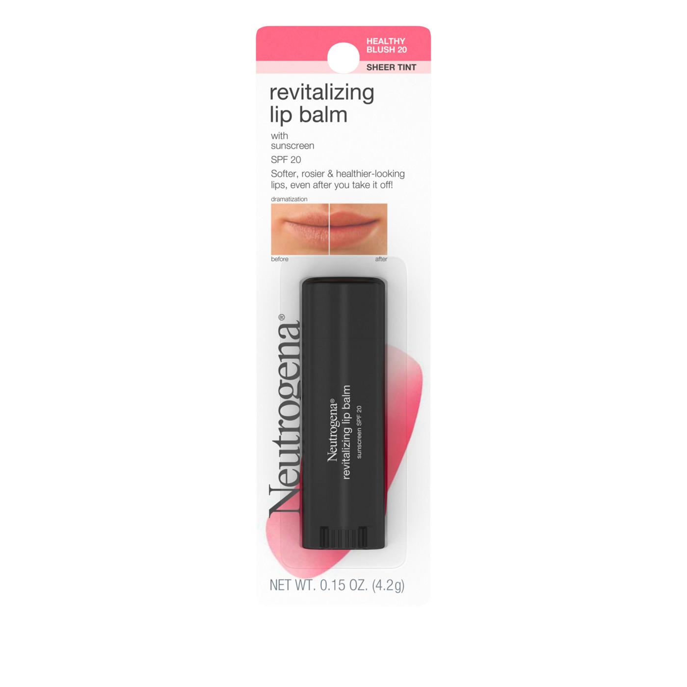 Neutrogena Revitalizing 20 Healthy Blush Lip Balm; image 1 of 3