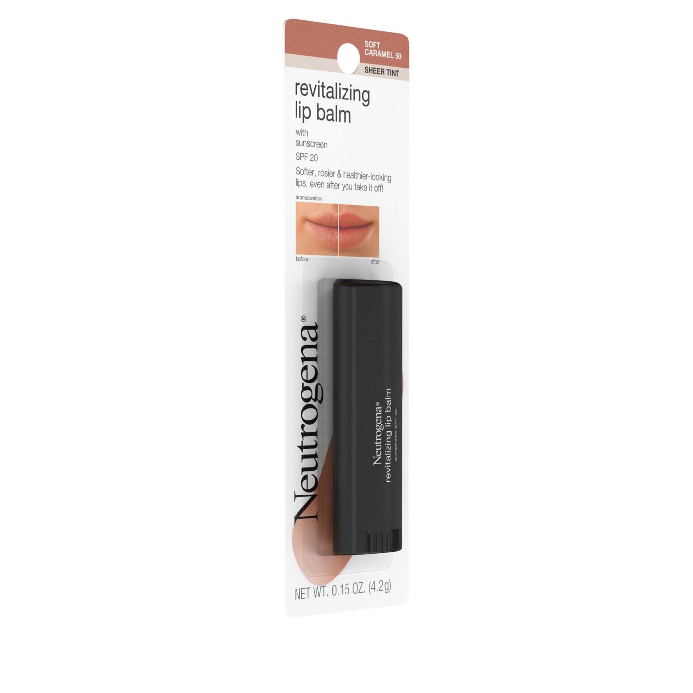 Neutrogena Revitalizing 50 Soft Caramel Lip Balm; image 3 of 4