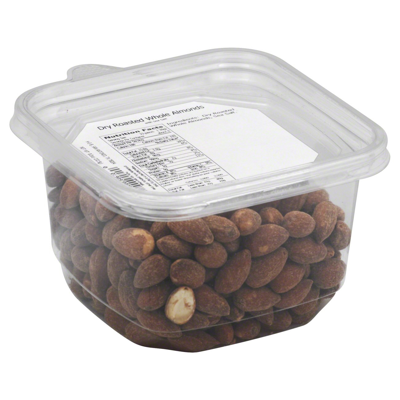 H-E-B Dry Roasted Whole Almonds With Sea Salt - Shop Nuts & Seeds At H-E-B