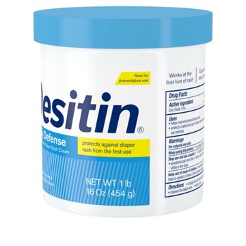Desitin Daily Defense Diaper Rash Cream with Zinc Oxide, 16 oz