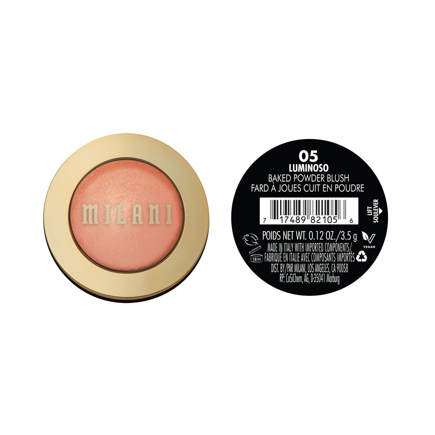 Milani Baked Blush - Luminoso ; image 5 of 9