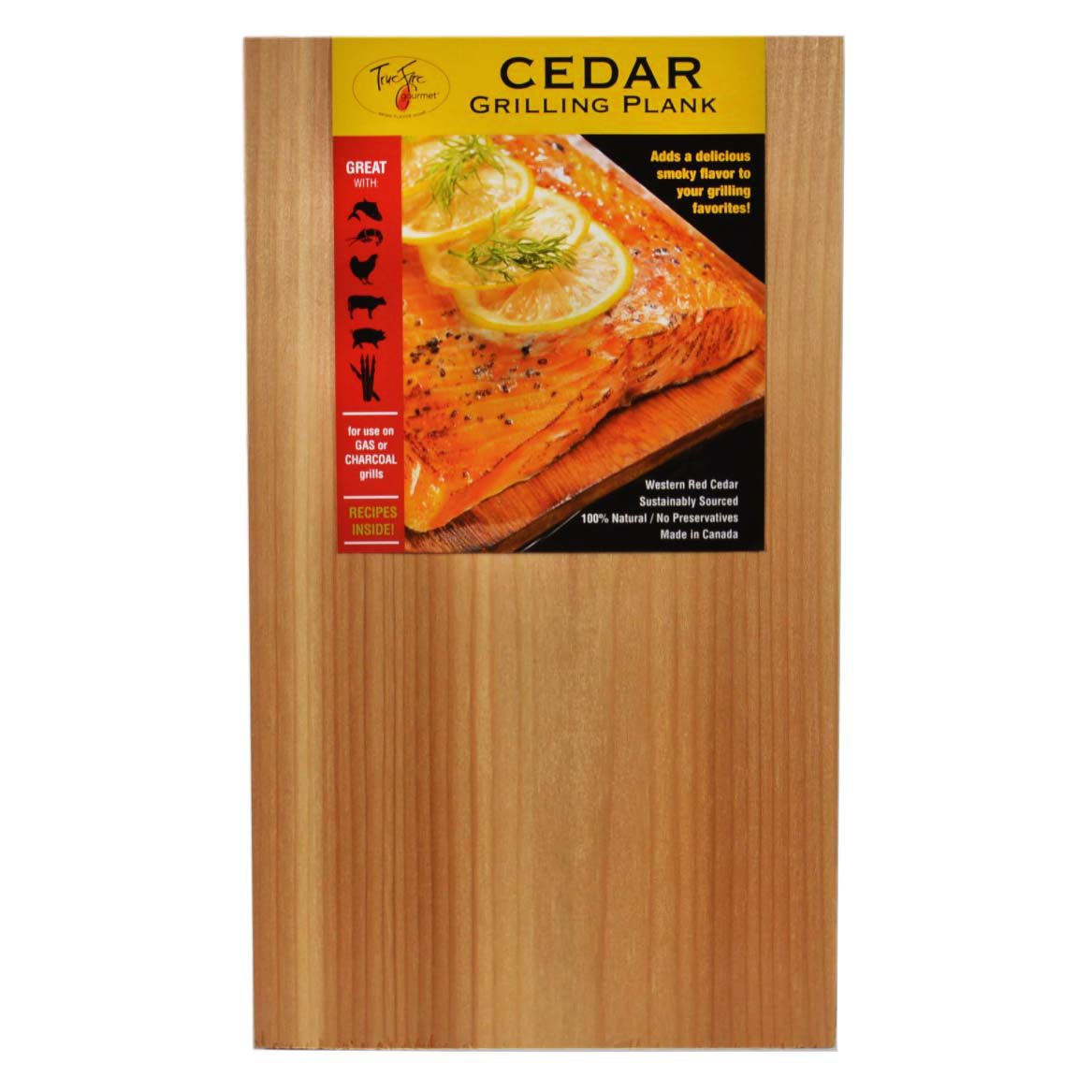 TrueFire Gourmet Cedar Grilling Plank Shop Cookware & utensils at HEB