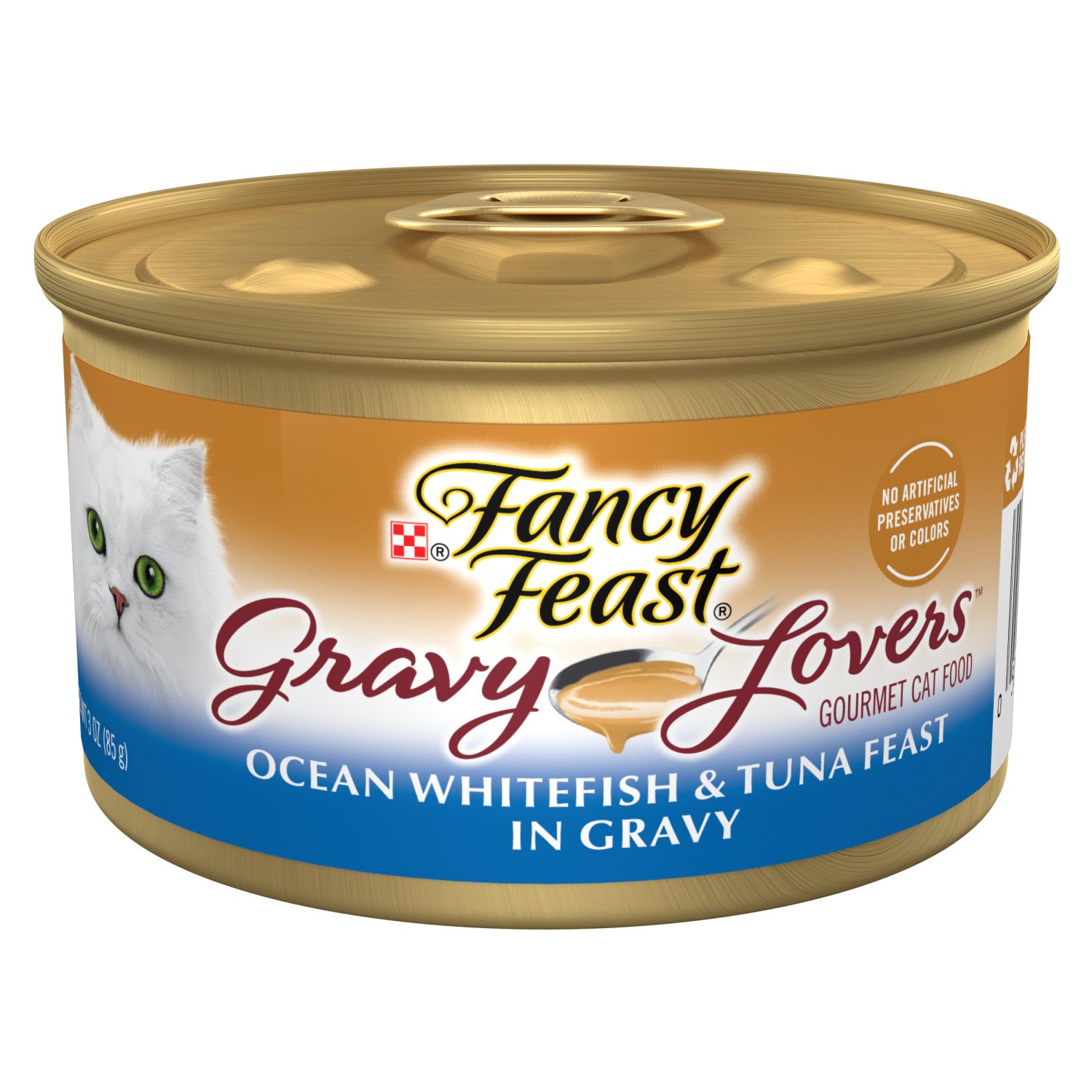 Purina Fancy Feast Gravy Lovers Ocean Whitefish & Tuna ...