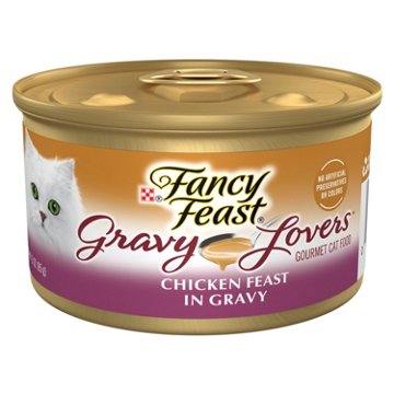 Fancy Feast Purina Gravy Lovers Gourmet Wet Cat Food - Chicken Feast, 3 oz