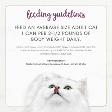 Fancy Feast Purina Gravy Lovers Gourmet Wet Cat Food - Chicken Feast, 3 oz