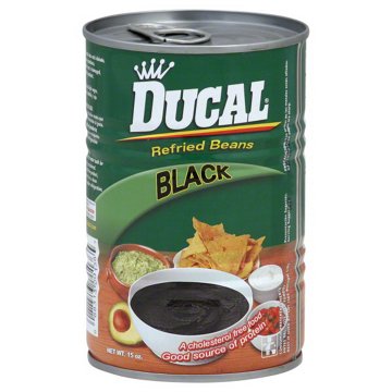 Ducal Black Refried Beans