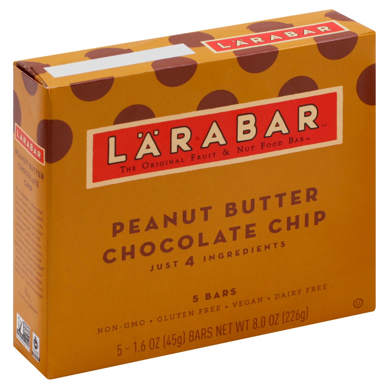 Larabar Peanut Butter Chocolate Chip Fruit and Nut Bars Shop Granola