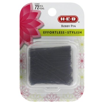 H-E-B Pin Case Black, 72 CT