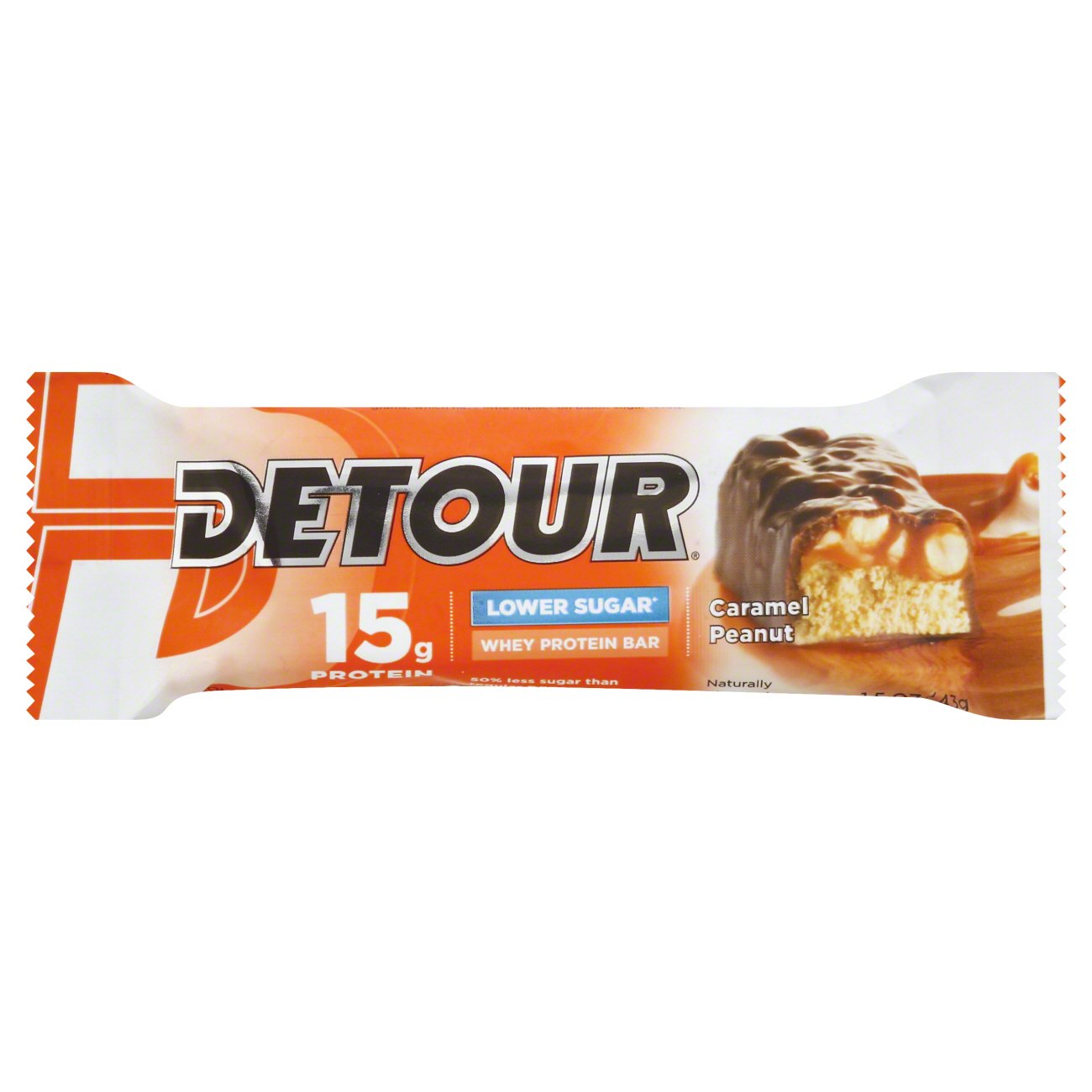 Detour Lower Sugar Protein Bar, Caramel Peanut Shop Granola & Snack Bars at HEB