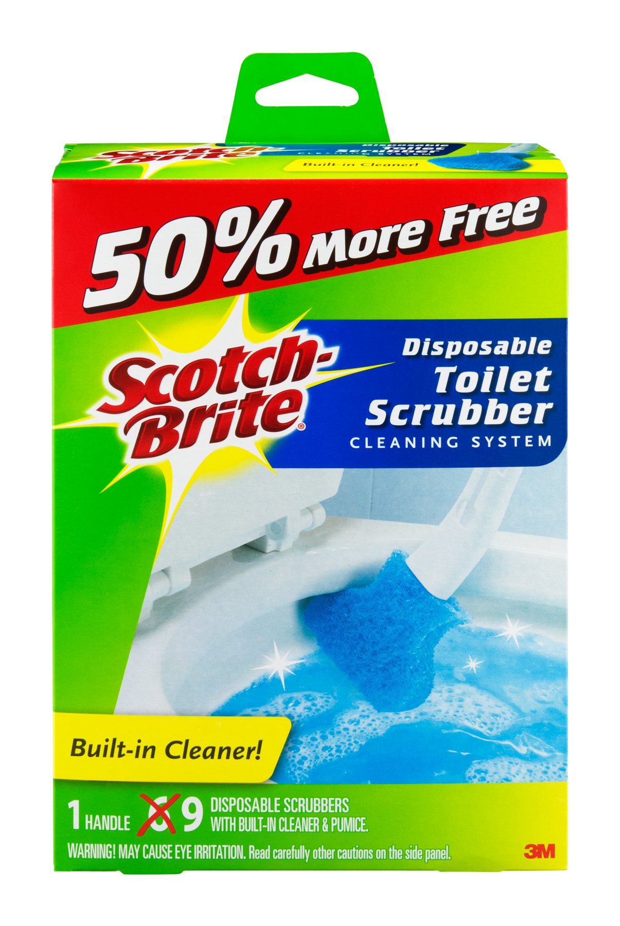 ScotchBrite Disposable Toilet Scrubber Shop Brushes at HEB