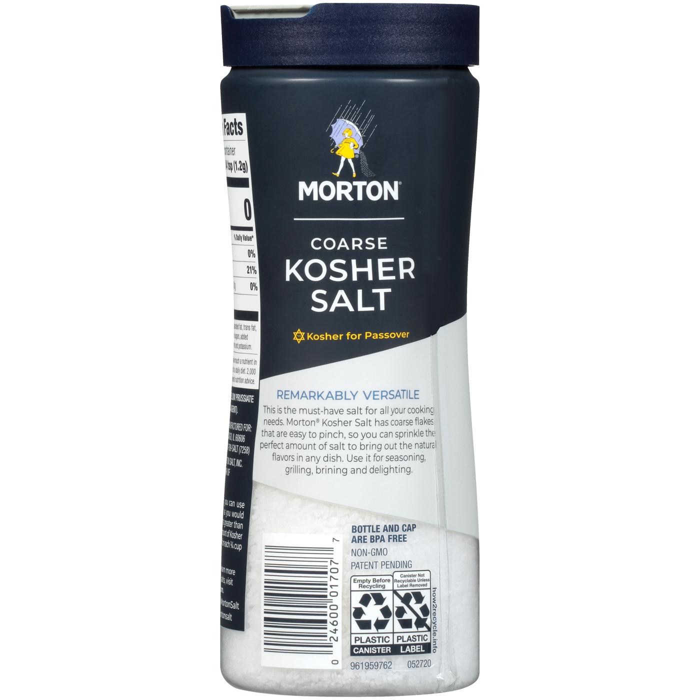 Morton Coarse Kosher Salt Shop Herbs & spices at HEB