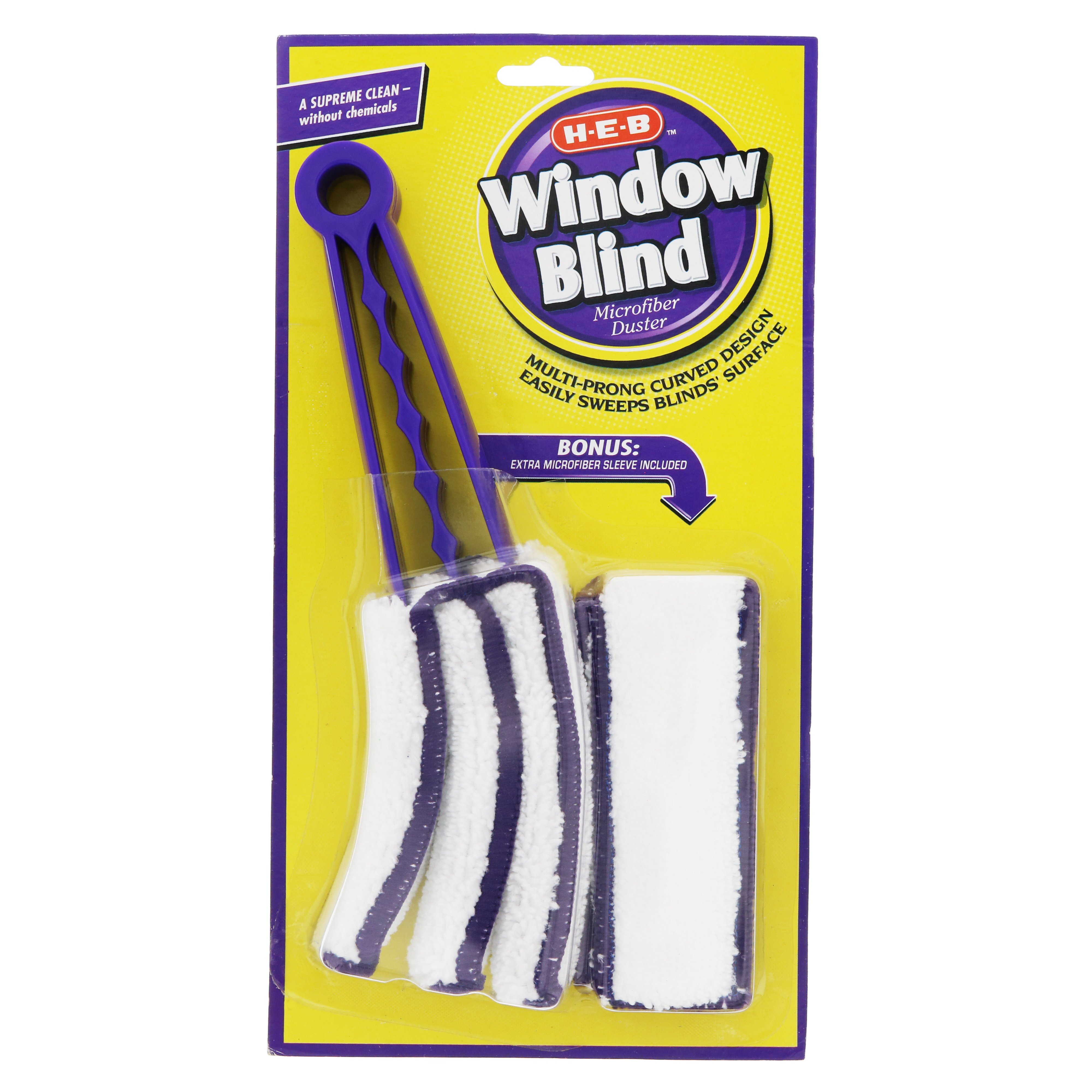 H-E-B Microfiber Window Blind Duster - Shop Cleaning Cloths & Dusters ...