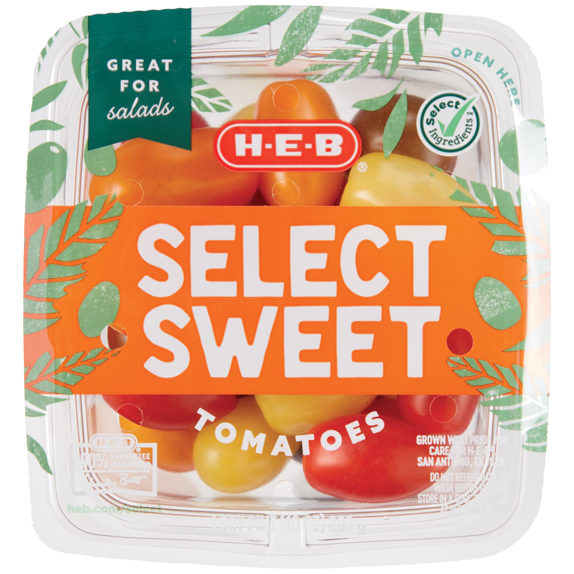 H E B Select Sweet Tomatoes Shop Tomatoes At H E B