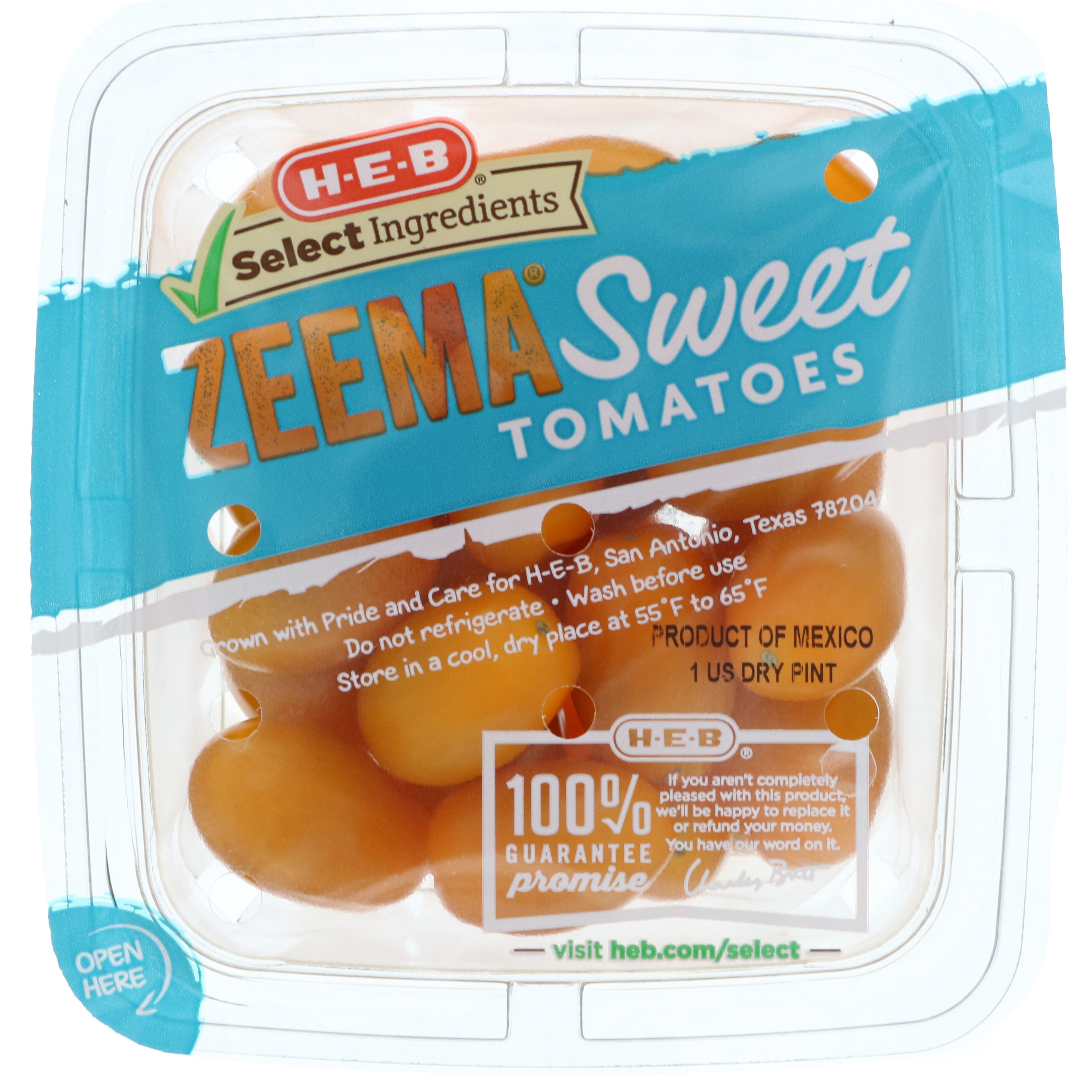 H-E-B Select Ingredients Zeema Sweet Tomatoes - Shop Tomatoes At H-E-B