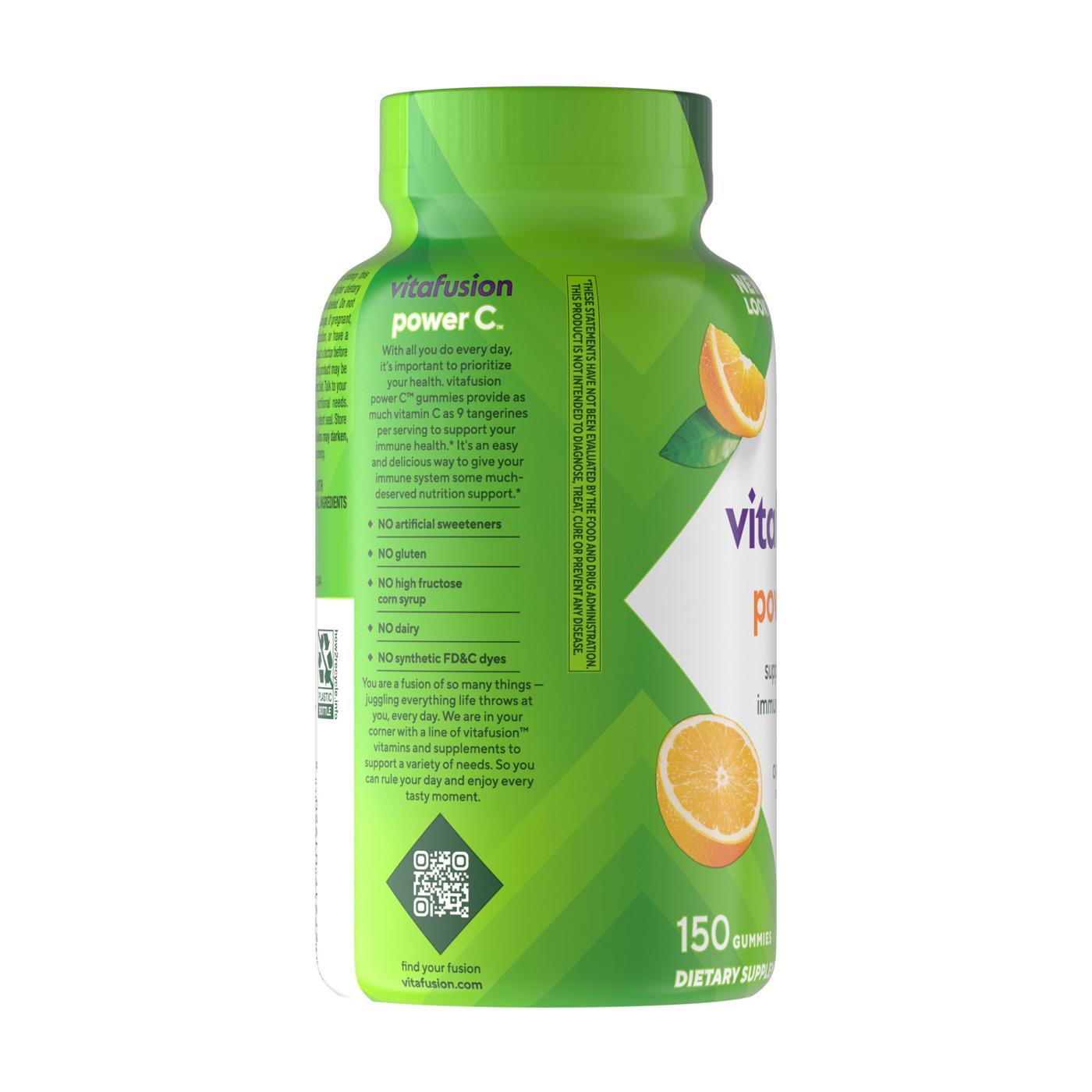 Vitafusion Power C Immune Support Adult Gummy Vitamins Orange; image 3 of 6