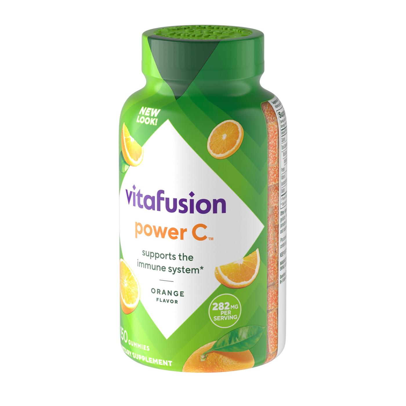 Vitafusion Power C Immune Support Adult Gummy Vitamins Orange; image 5 of 6