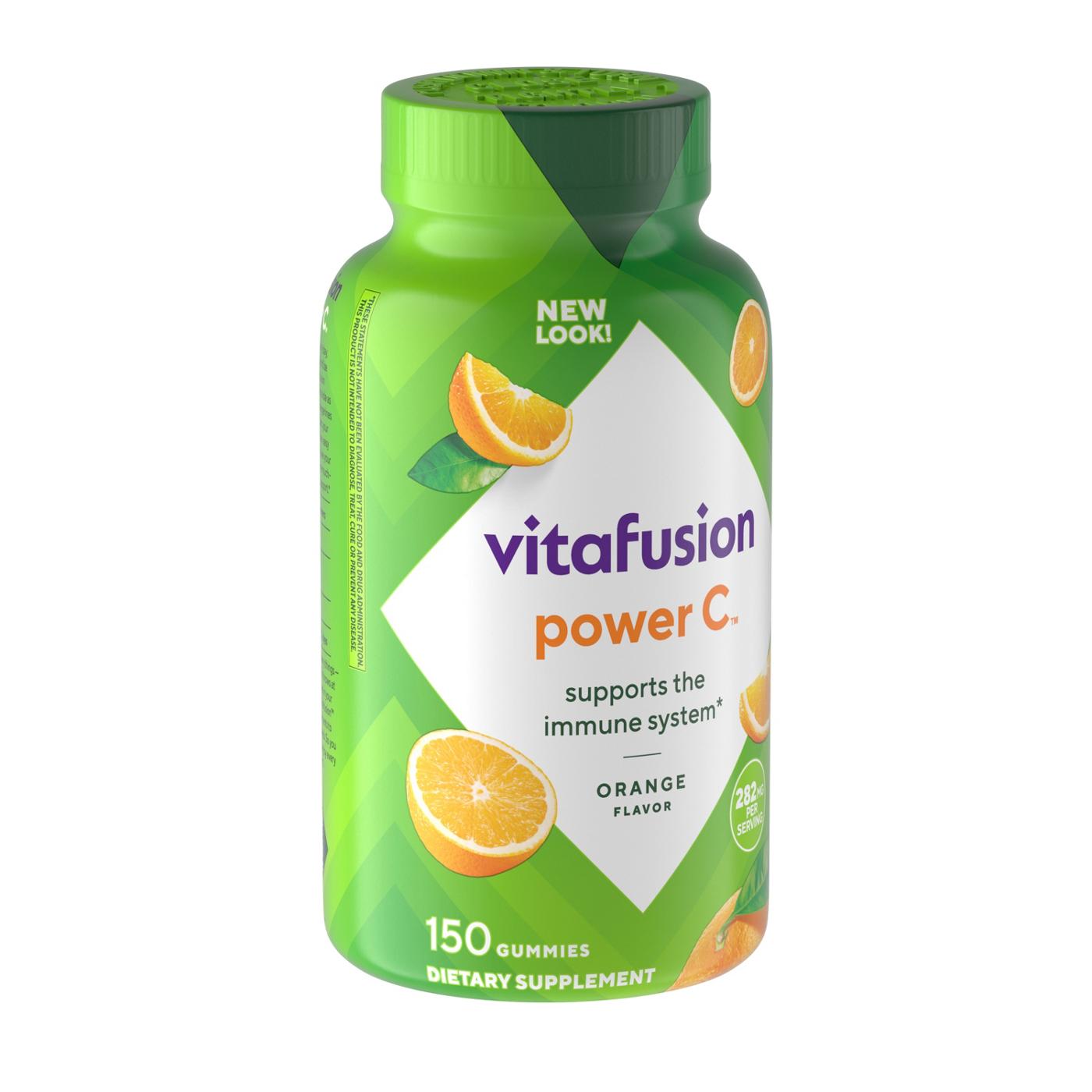 Vitafusion Power C Immune Support Adult Gummy Vitamins Orange; image 6 of 6