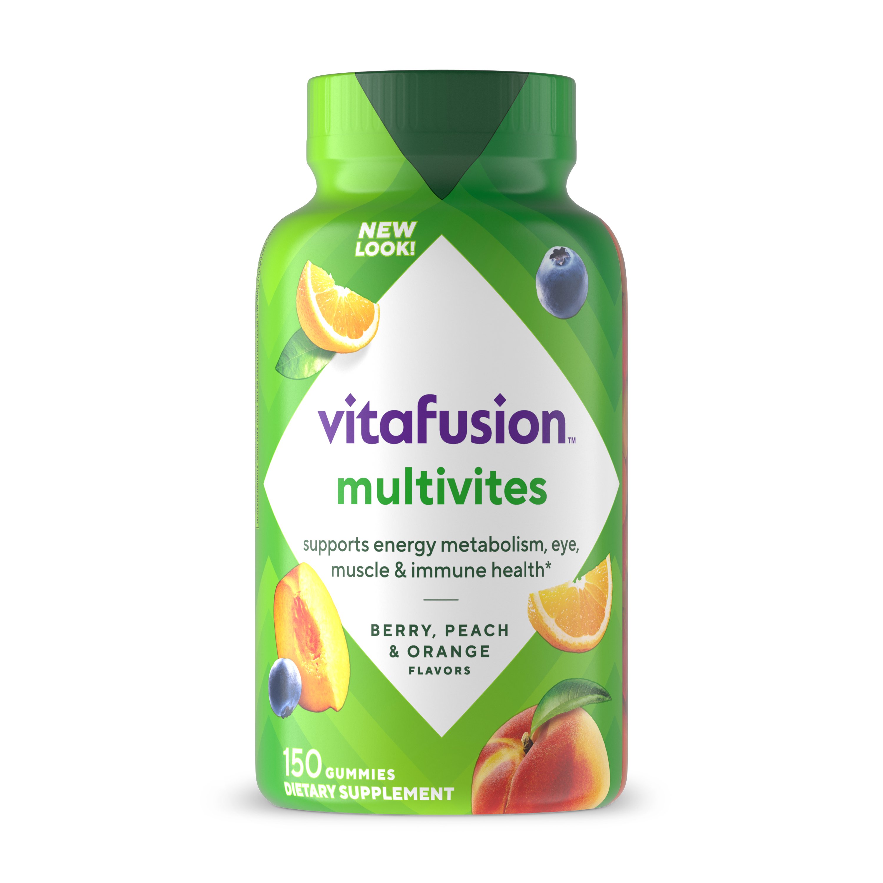 VitaFusion MultiVites Complete Multivtamin Gummy Vitamins For Adults ...