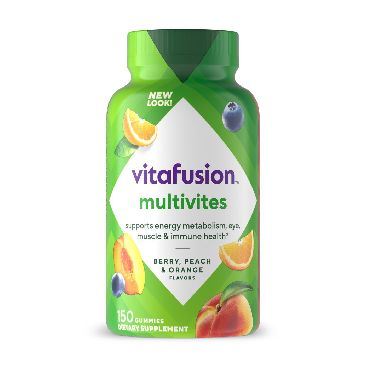 Vitafusion MultiVites Complete Multivtamin Gummy Vitamins For Adults; image 1 of 6