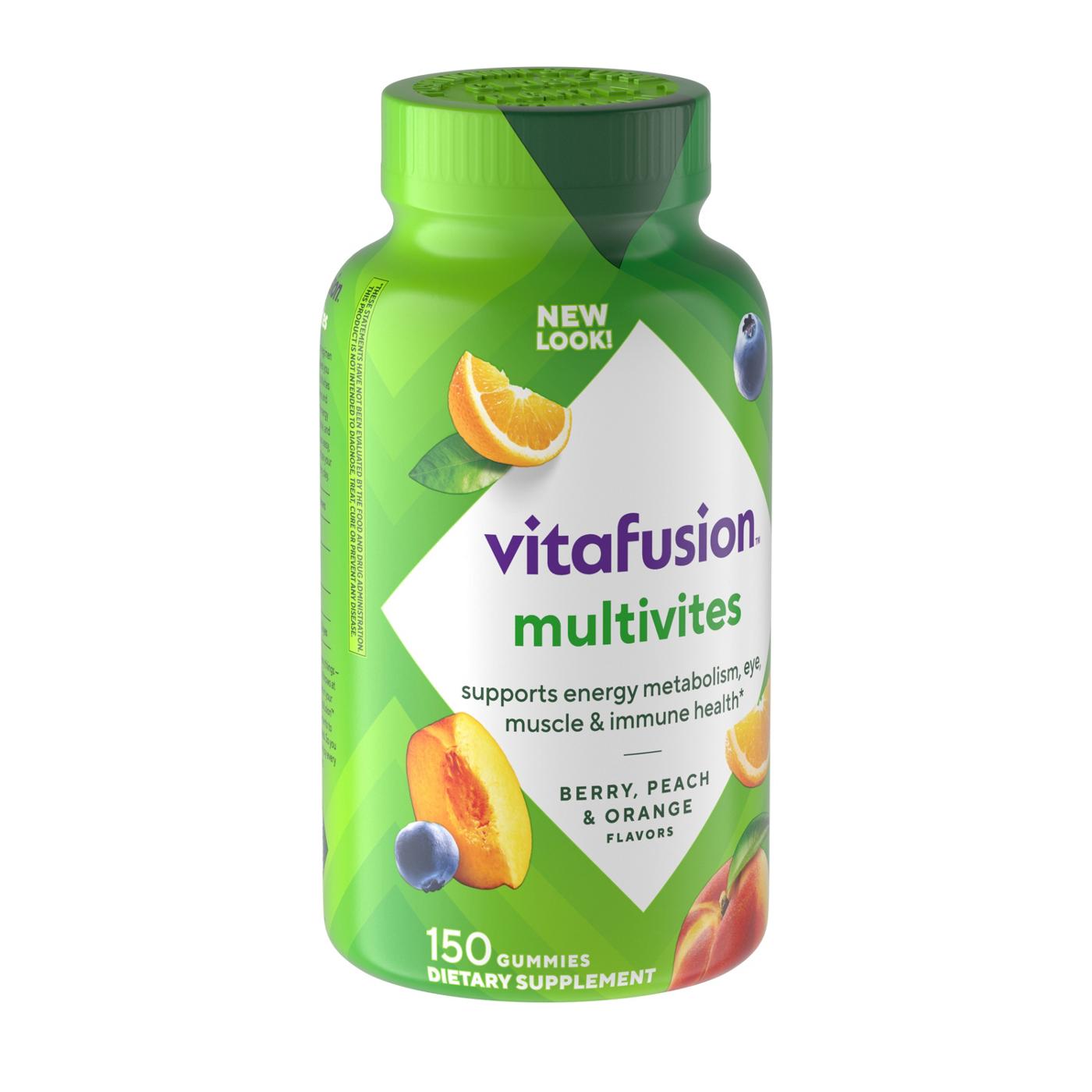 Vitafusion MultiVites Complete Multivtamin Gummy Vitamins For Adults; image 2 of 6