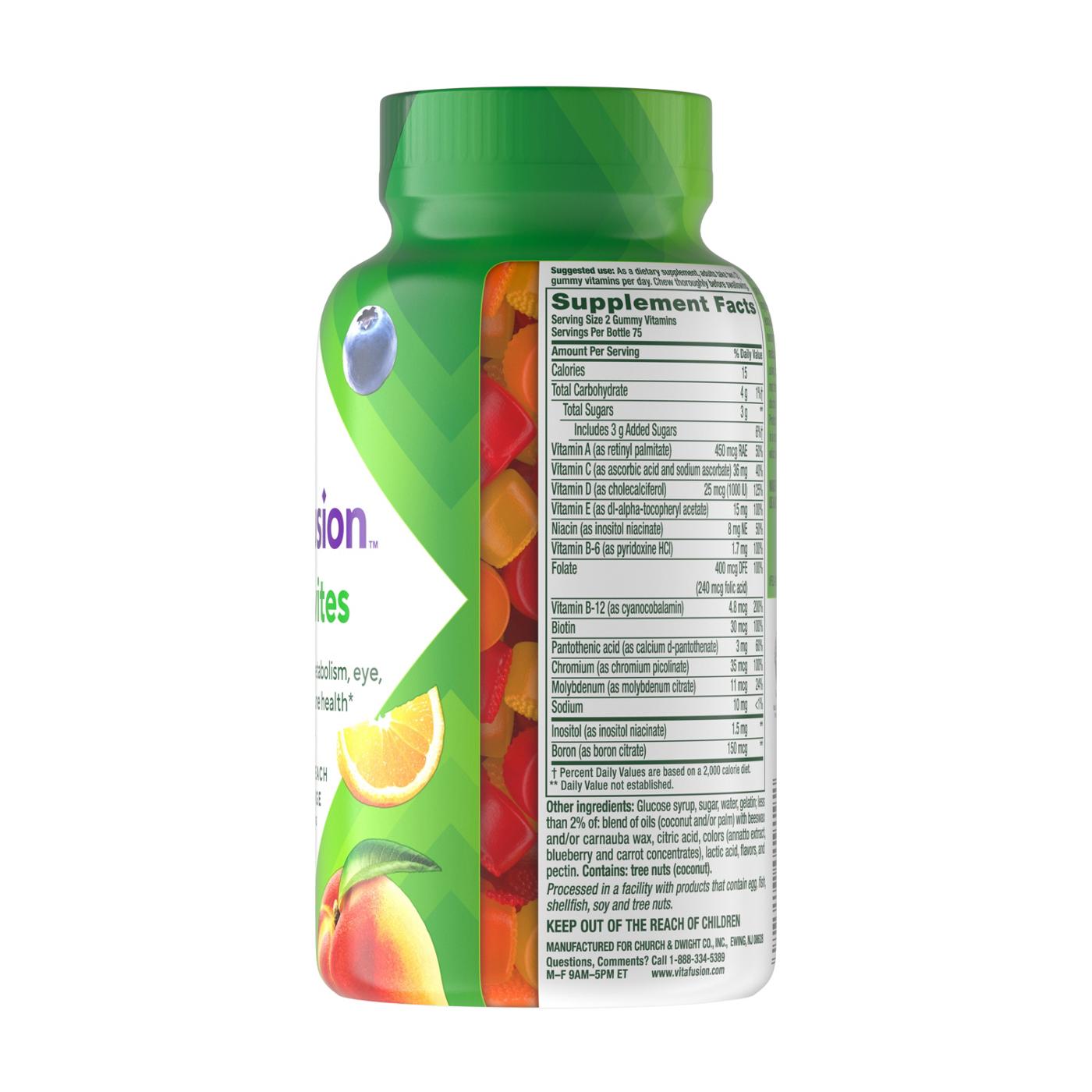 Vitafusion MultiVites Complete Multivtamin Gummy Vitamins For Adults; image 4 of 6