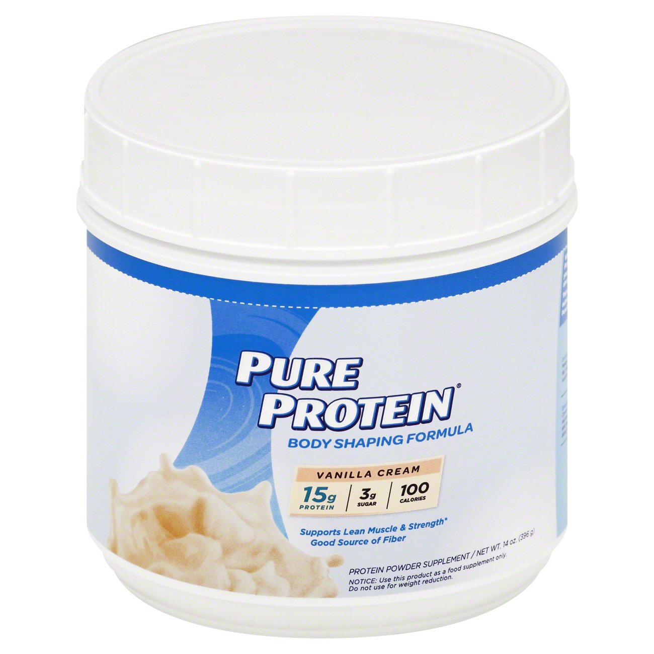 Jillian Michaels Pure Protein Body Shaping Vanilla Cream Shake Shop